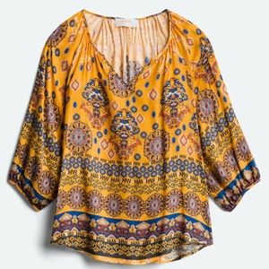 Matt Billow Sleeve Top